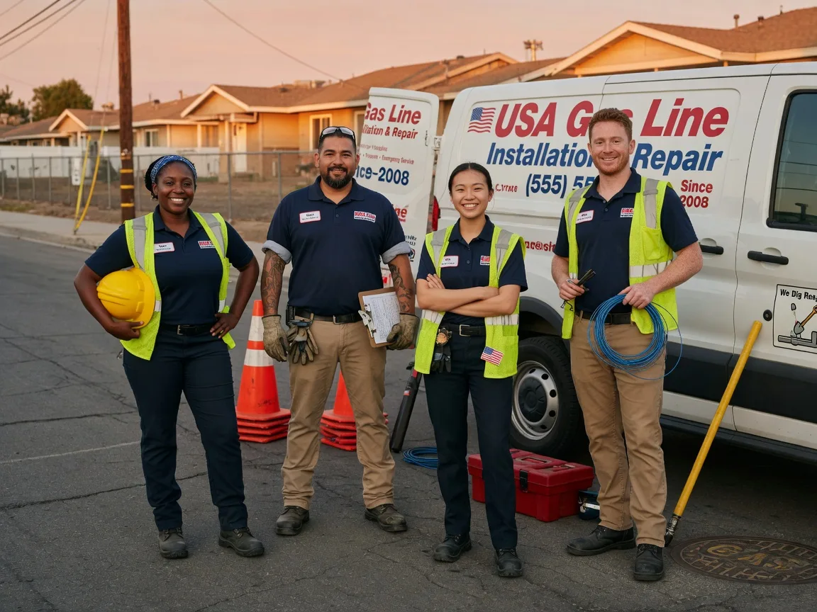Gas Line Installation company in Freeport, IL